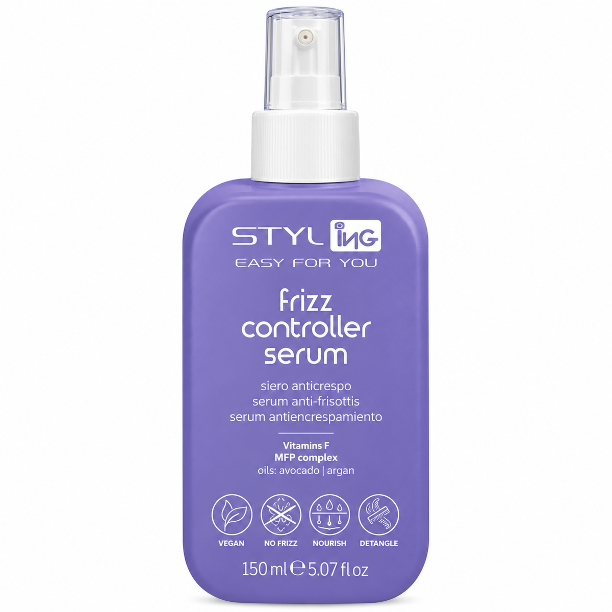 ING Siero anticrespo con olio di argan e vitamina E - 150 ml