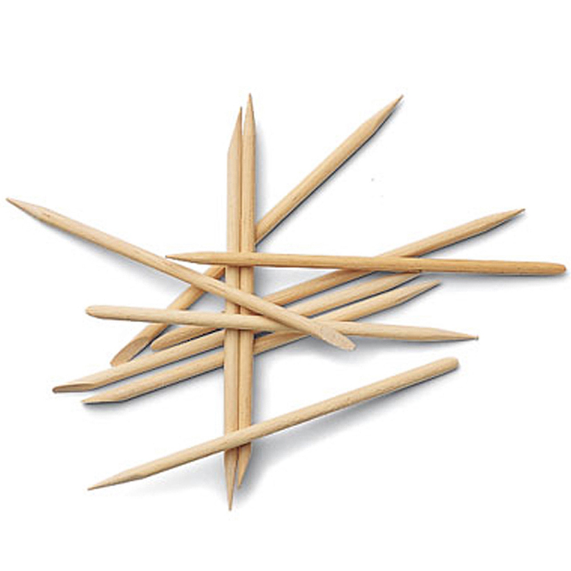 BASTONCINI D'ARANCIO PER MANICURE - 12PZ