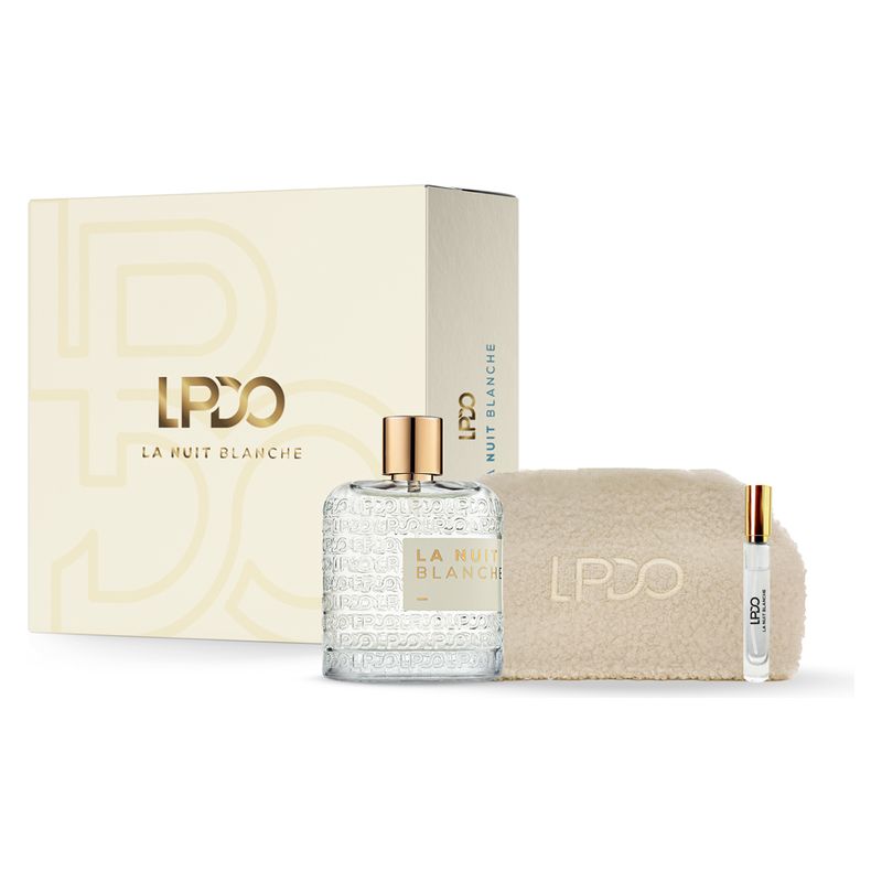 LPDO COFANETTO LA NUIT BLANCHE 100 ML 2025 POCHETTE +PROFUMO DA VIAGGIO