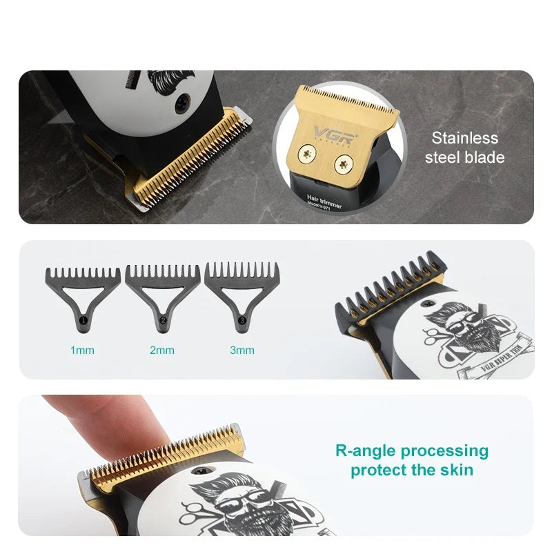 VGR Rasoio Trimmer V-971