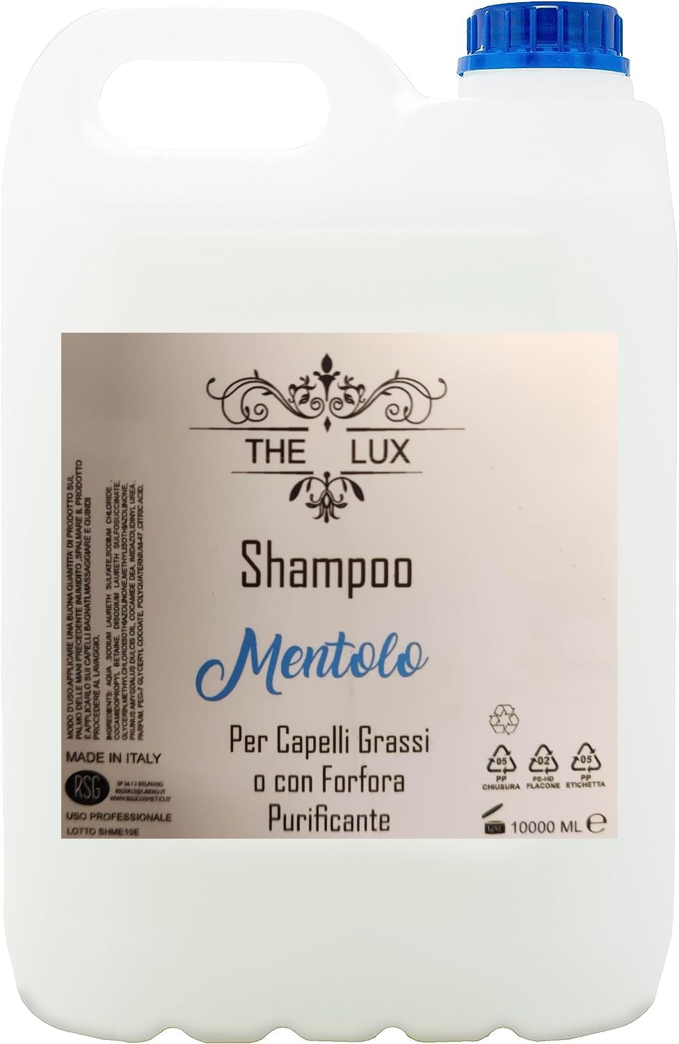 The Lux tanica Shampoo Professionale - 10 litri