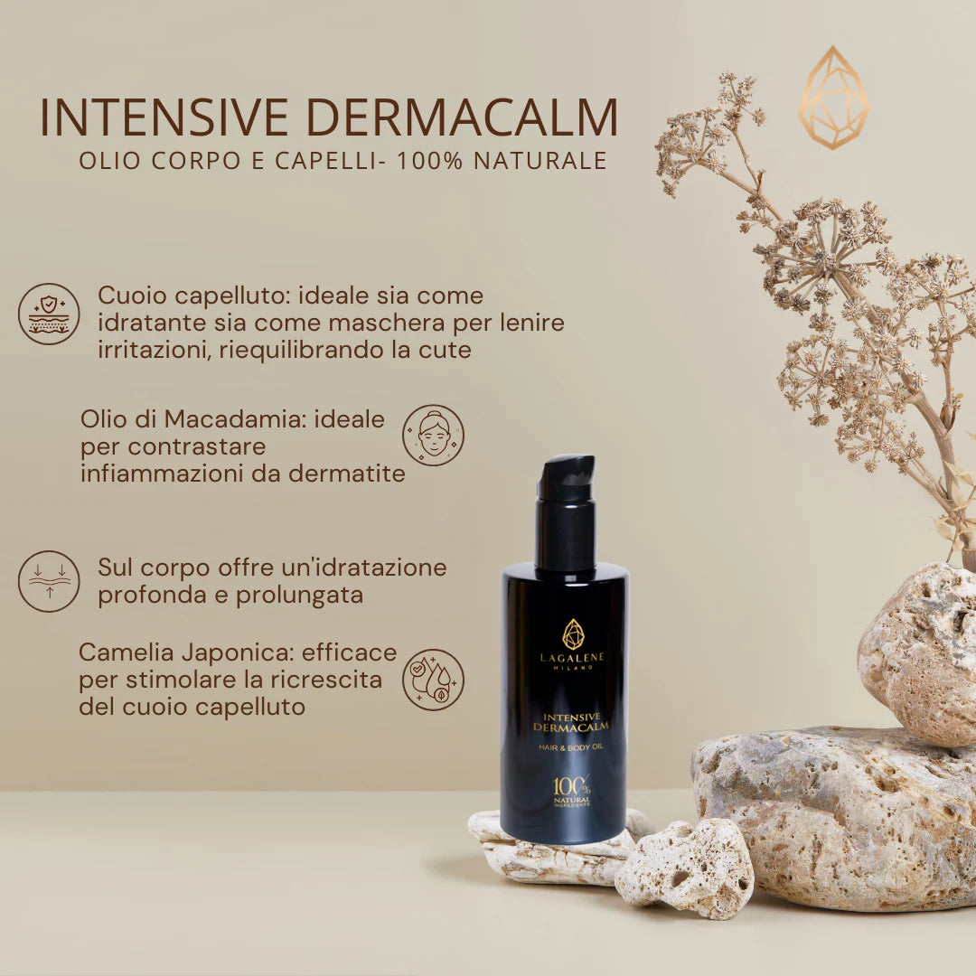 Lagalene Milano Intensive DermaCalm Olio 100% naturale - 200 ml
