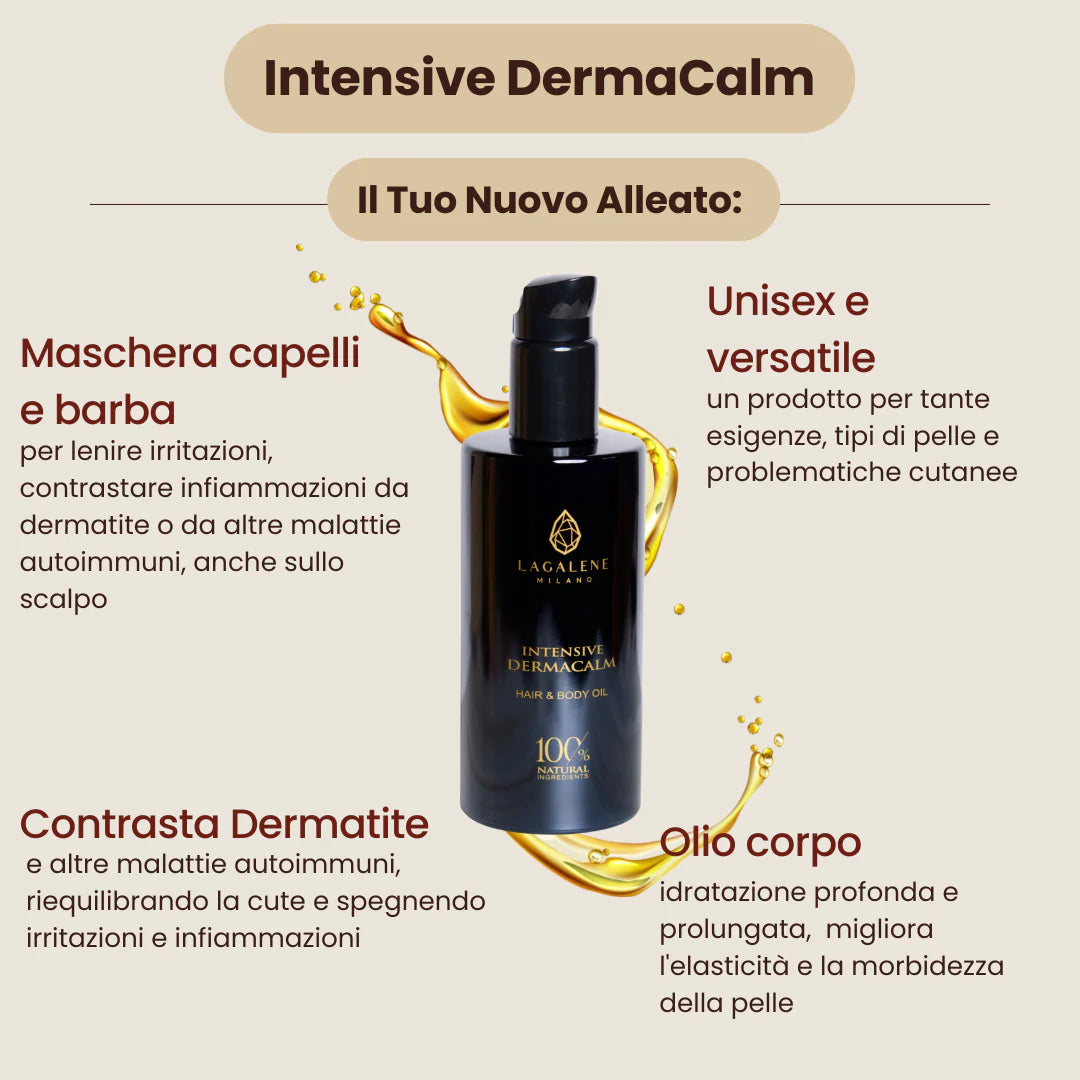 Lagalene Milano Intensive DermaCalm Olio 100% naturale - 200 ml