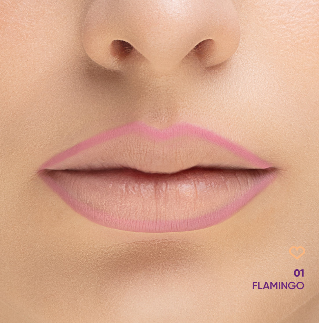 NEJHA Lip-Ossession Pencil matita labbra 01-side