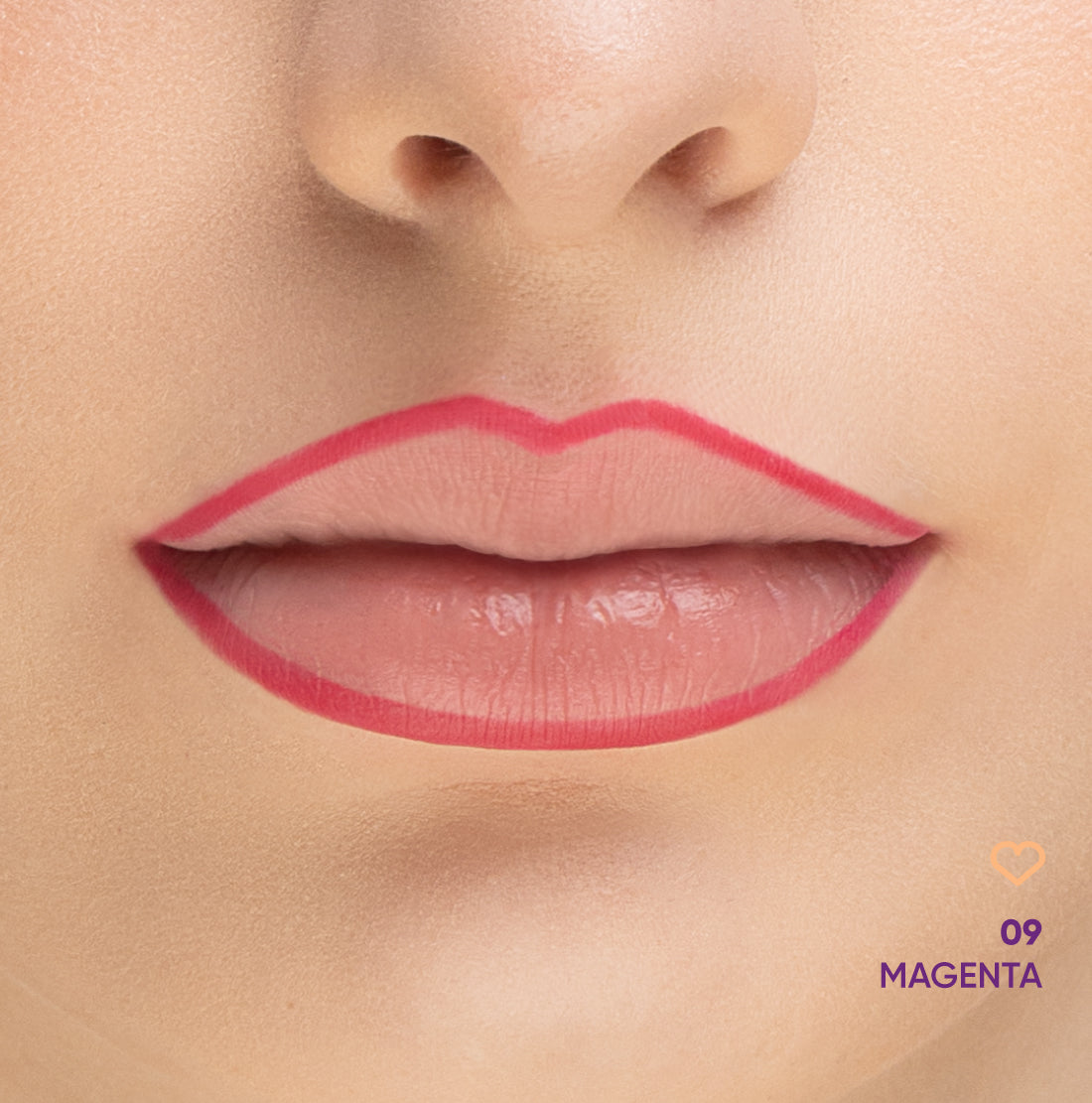 NEJHA Lip-Ossession Pencil matita labbra 09-side