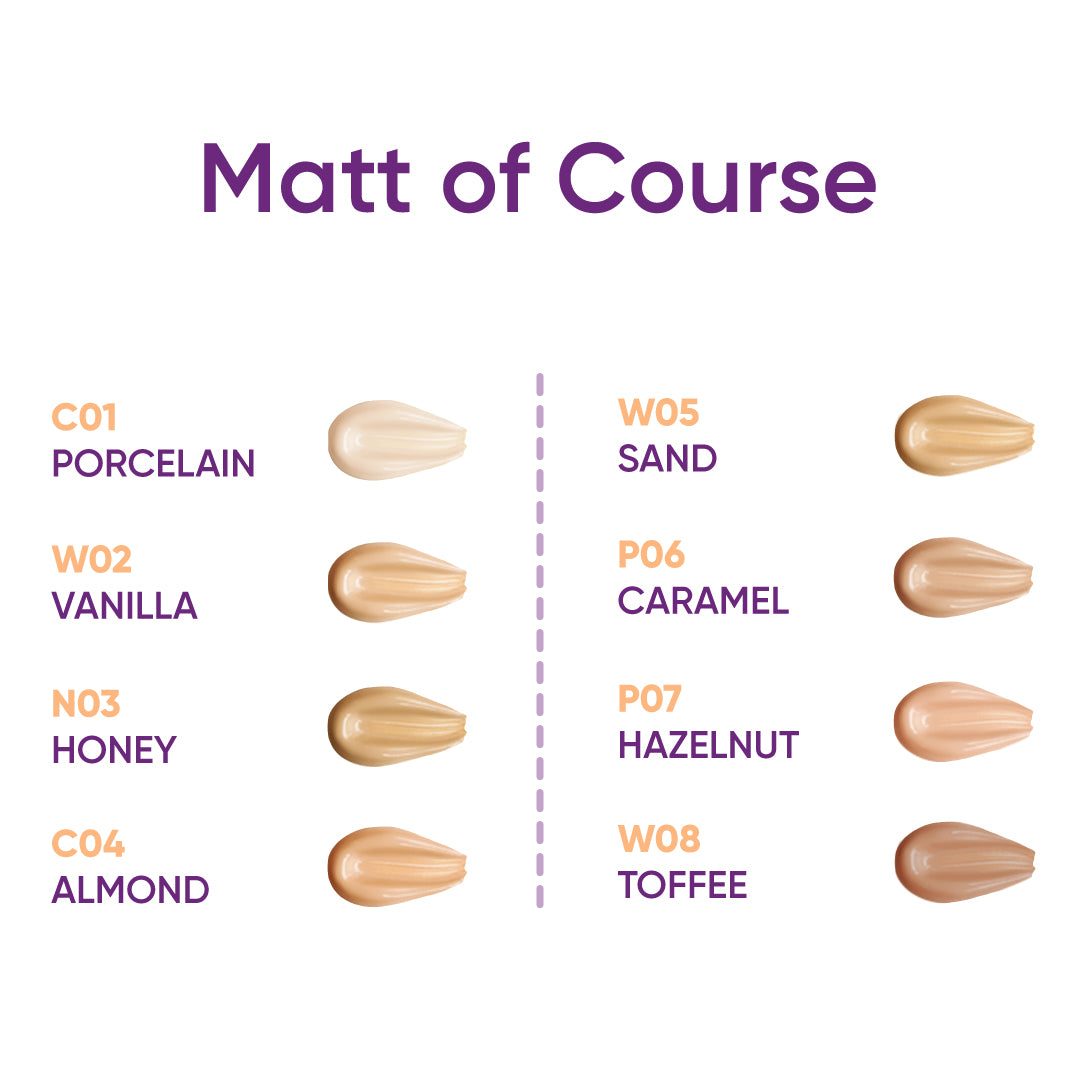 Nejha Matt of Course Fondotinta Matt - 18 ml