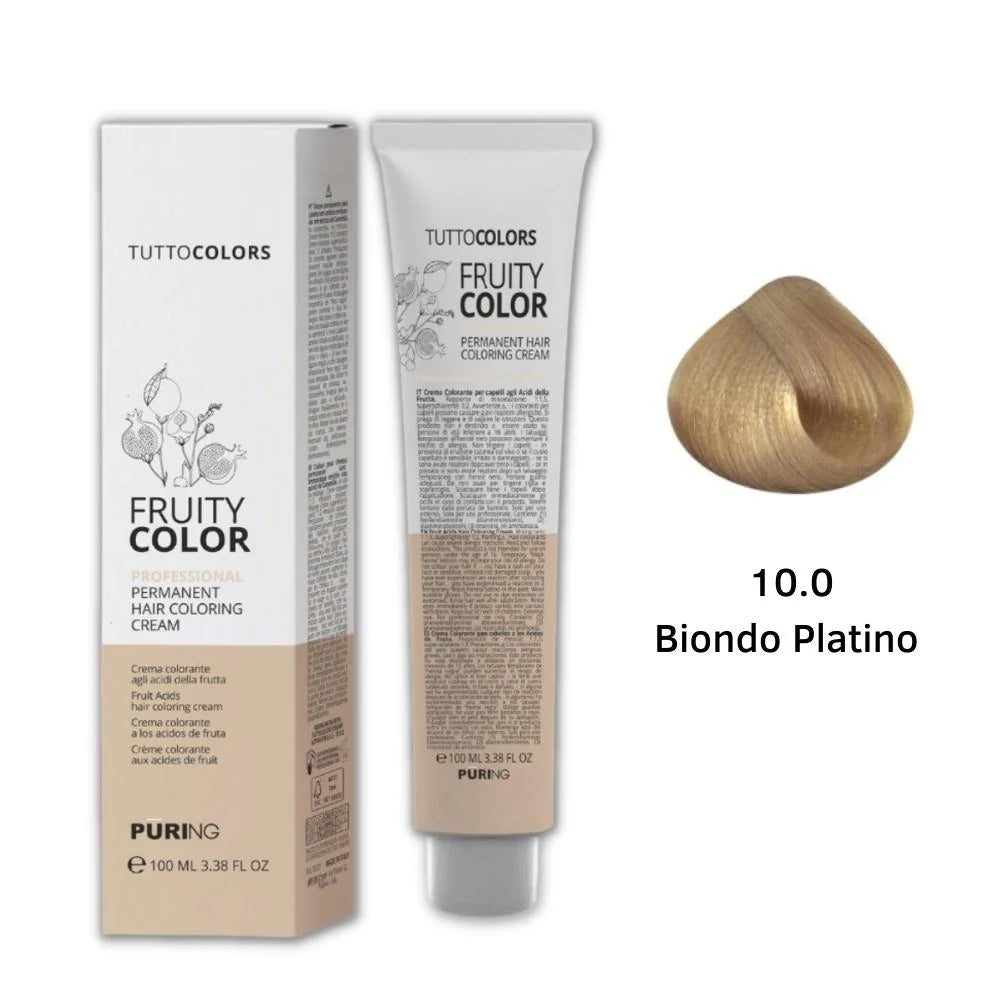 PURING Tinta per capelli Fruity Color con acidi della frutta 100 ml