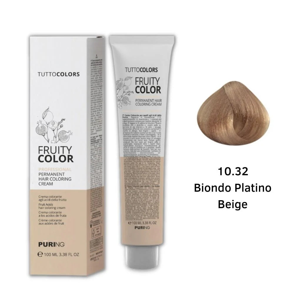 PURING Tinta per capelli Fruity Color con acidi della frutta 100 ml