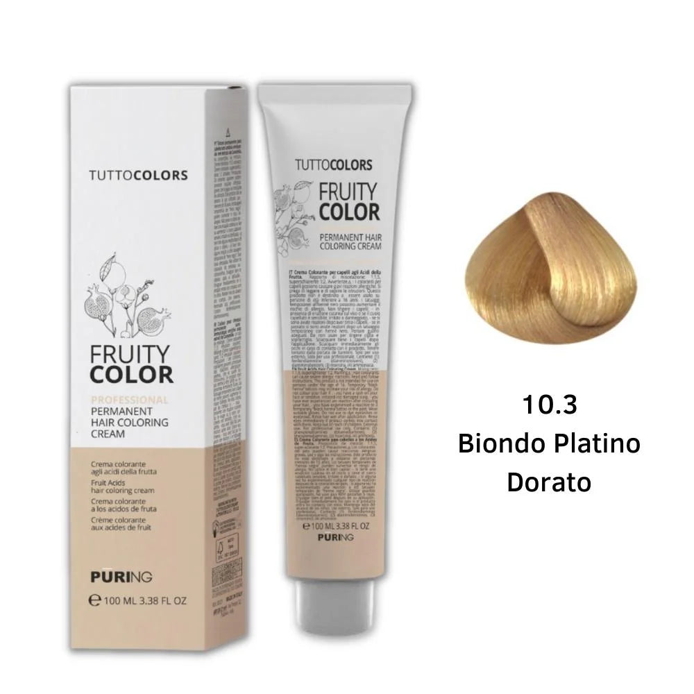 PURING Tinta per capelli Fruity Color con acidi della frutta 100 ml