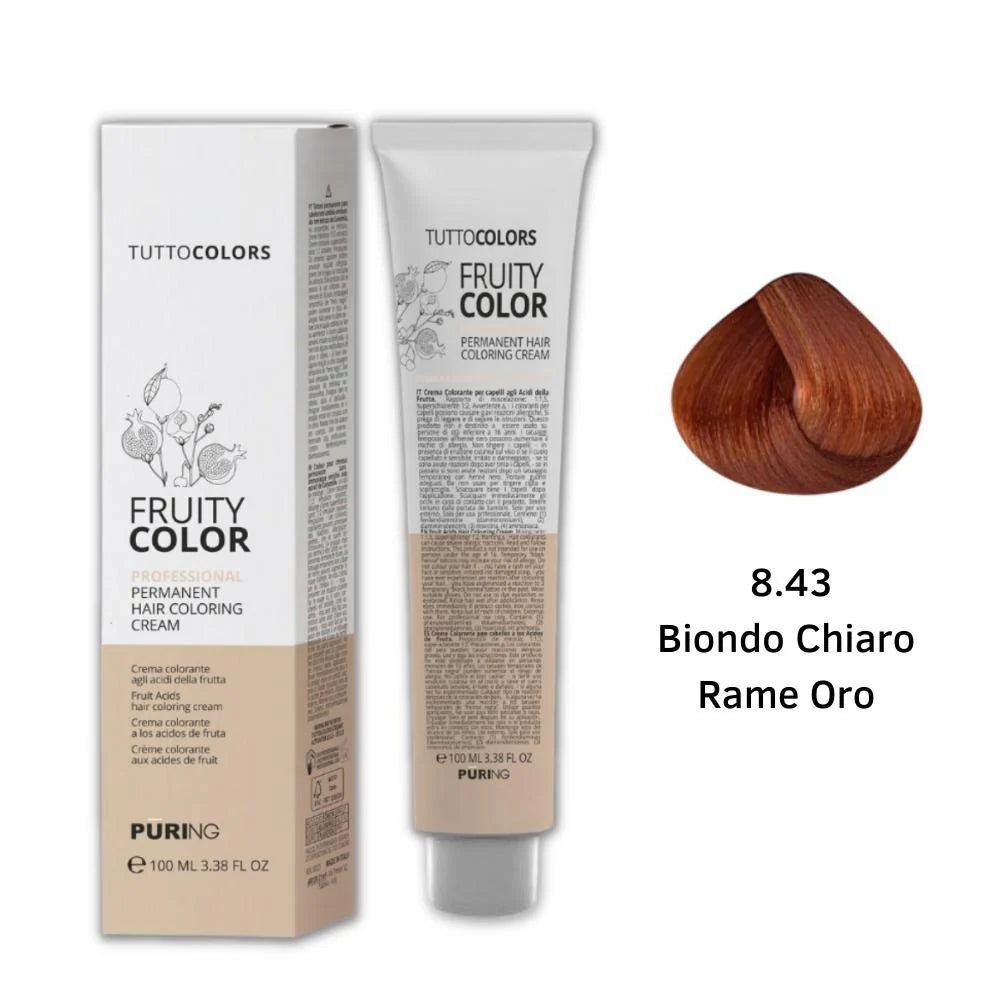 PURING Tinta per capelli Fruity Color con acidi della frutta 100 ml