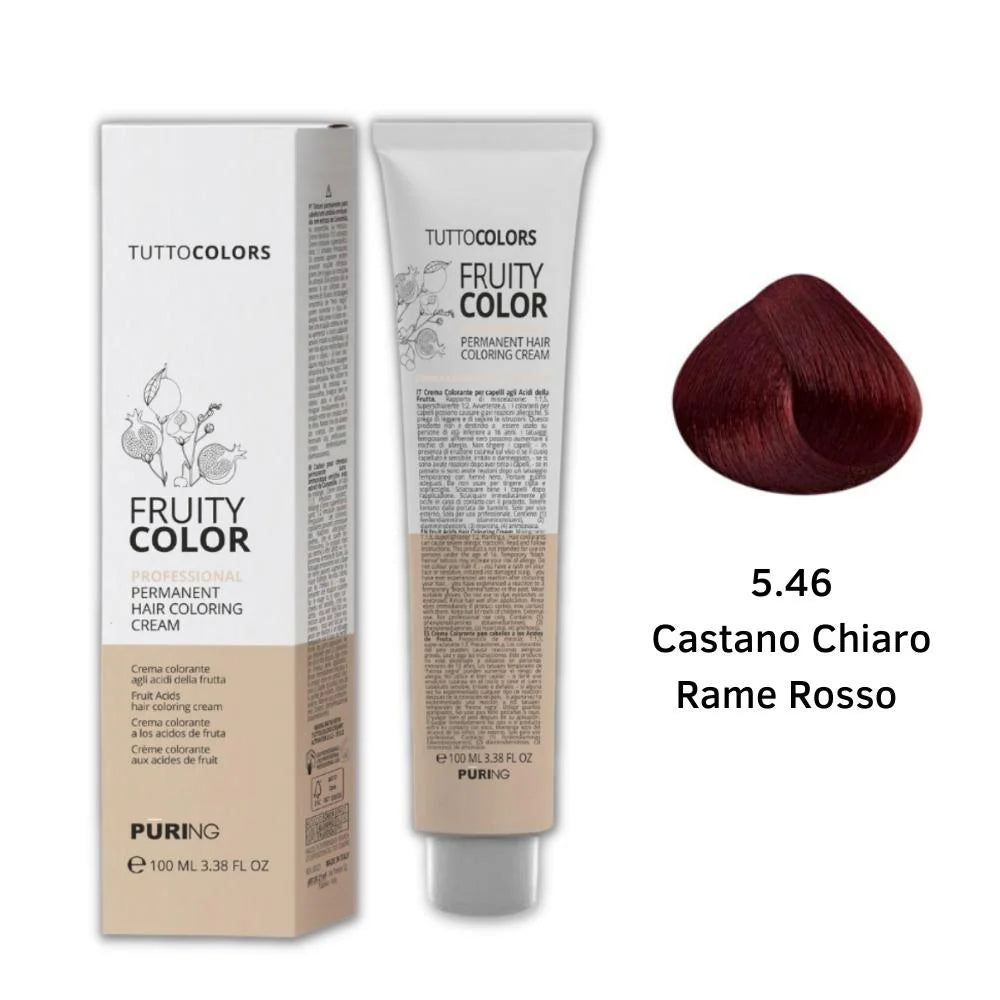 PURING Tinta per capelli Fruity Color con acidi della frutta 100 ml