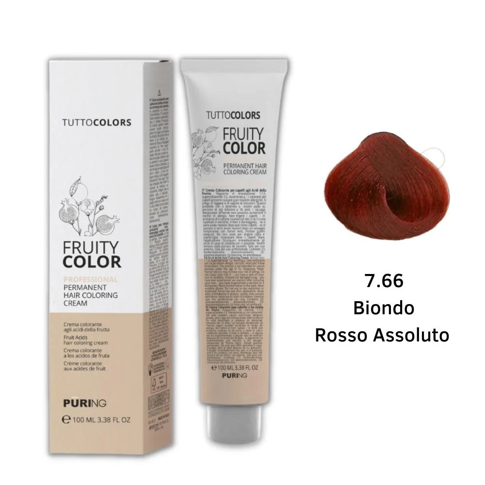 PURING Tinta per capelli Fruity Color con acidi della frutta 100 ml