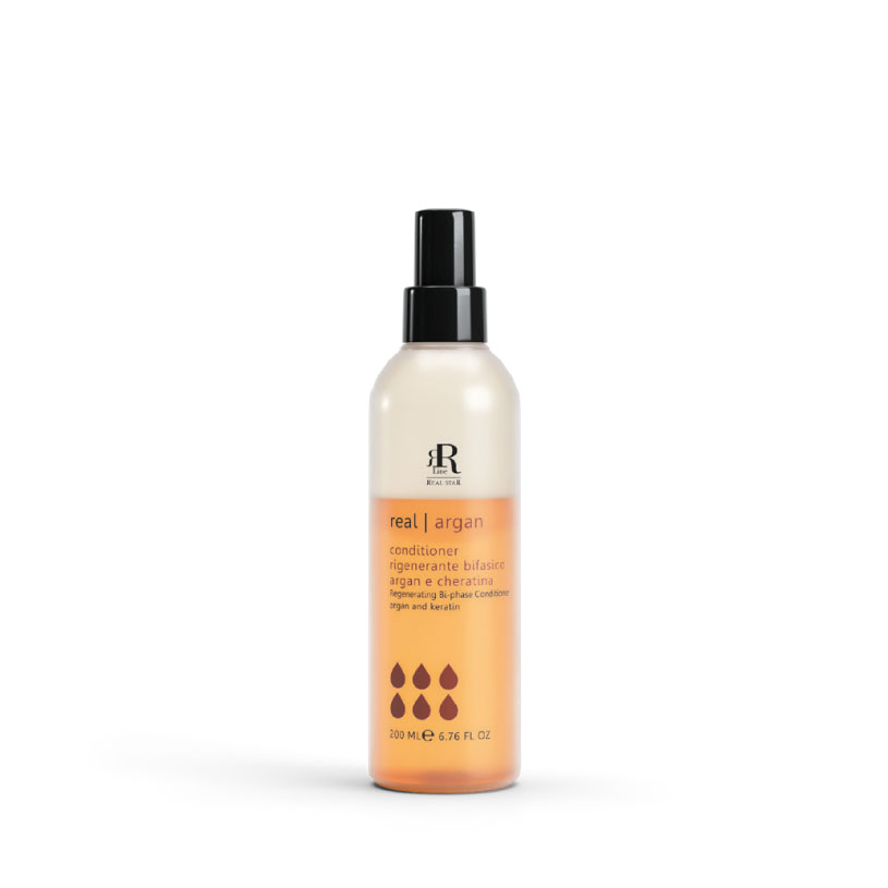 RR Line conditioner bifasico Argan e Cheratina idratante e districante 200 ml