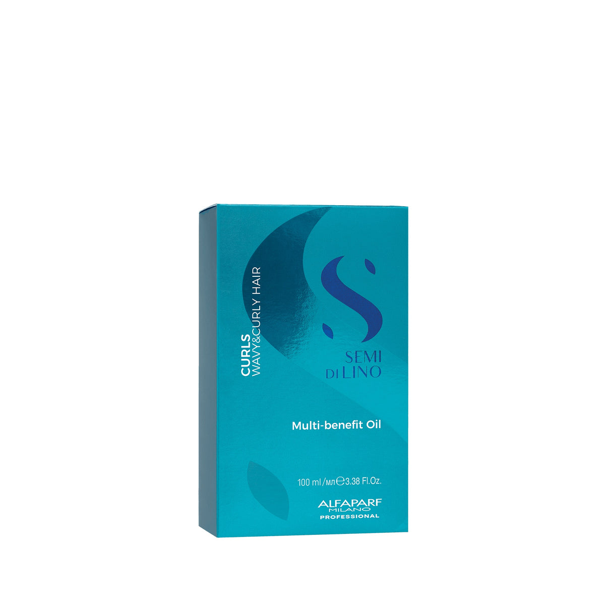 Alfaparf Milano Semi di Lino Curls Multi-Benefit Oil – Olio multi-azione per onde e ricci 100 ml, immagine ufficiale 2