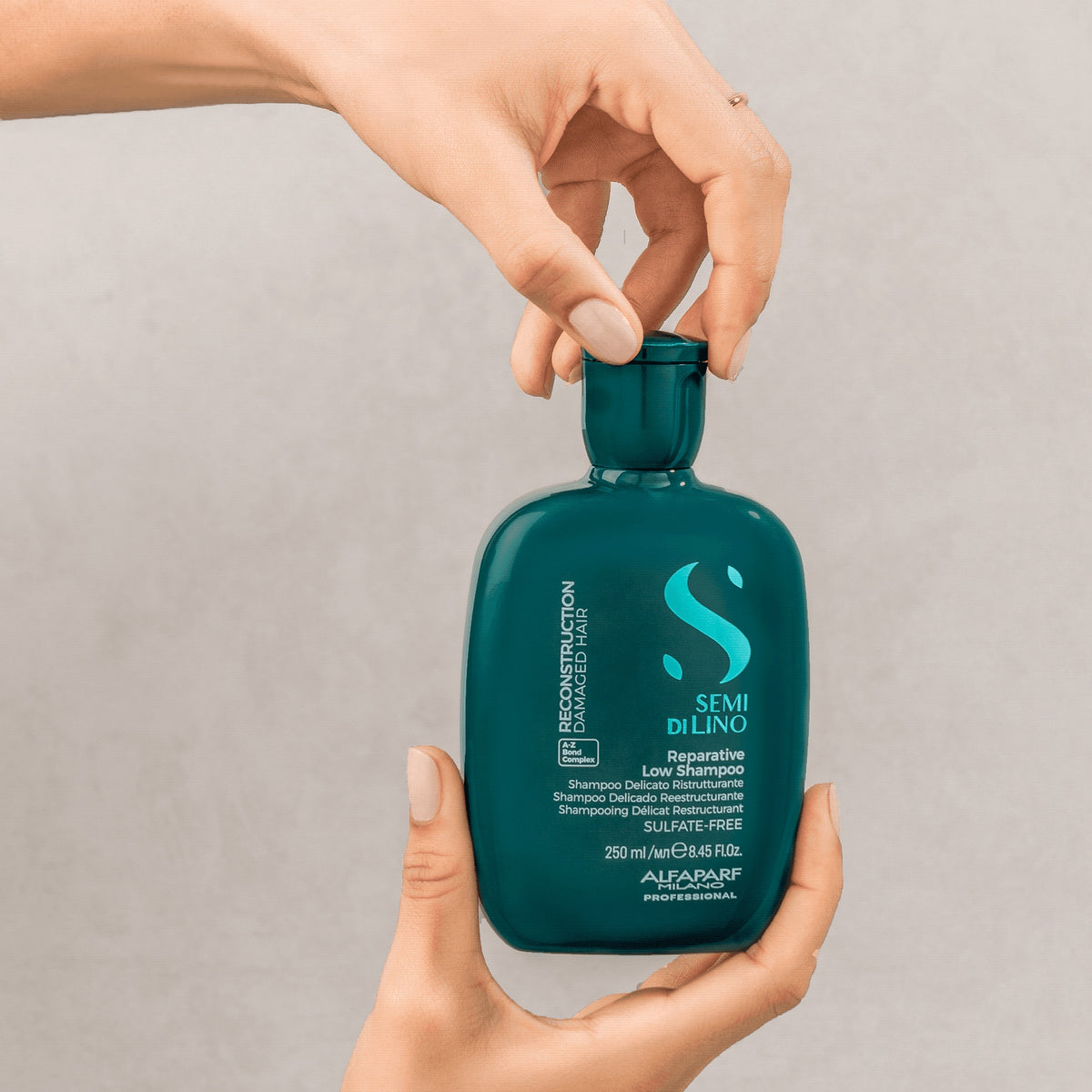 Alfaparf Milano Semi di Lino Reconstruction Reparative Low Shampoo – Shampoo delicato ristrutturante per capelli danneggiati 250 ml, immagine ufficiale 3