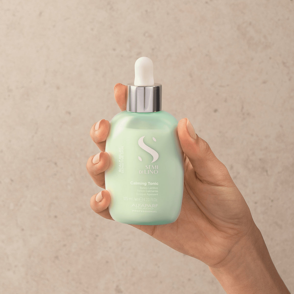 Alfaparf Milano Semi di Lino Scalp Calming Tonic – Fluido lenitivo per cute sensibile 125 ml, immagine ufficiale 3