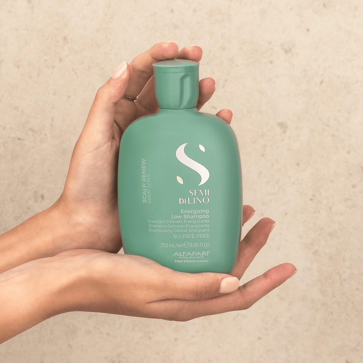Alfaparf Milano Semi di Lino Scalp Energizing Low Shampoo – Shampoo Energizzante per Capelli Deboli con Tendenza alla Caduta 250 ml, immagine ufficiale 3