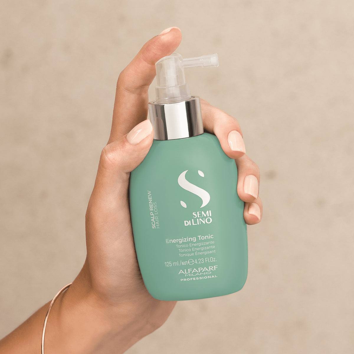 Alfaparf Milano Semi di Lino Scalp Energizing Tonic – Tonico energizzante e riequilibrante 125 ml, immagine ufficiale 3