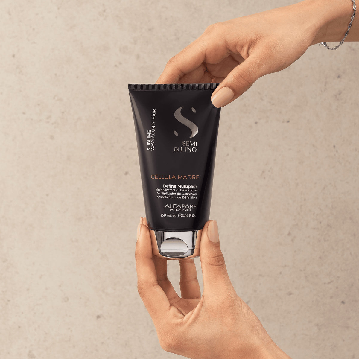 Alfaparf Milano Semi di Lino Sublime Cellula Madre Define Multiplier – Concentrato Definizione Ricci Senza Appesantire 150 ml, immagine ufficiale 2