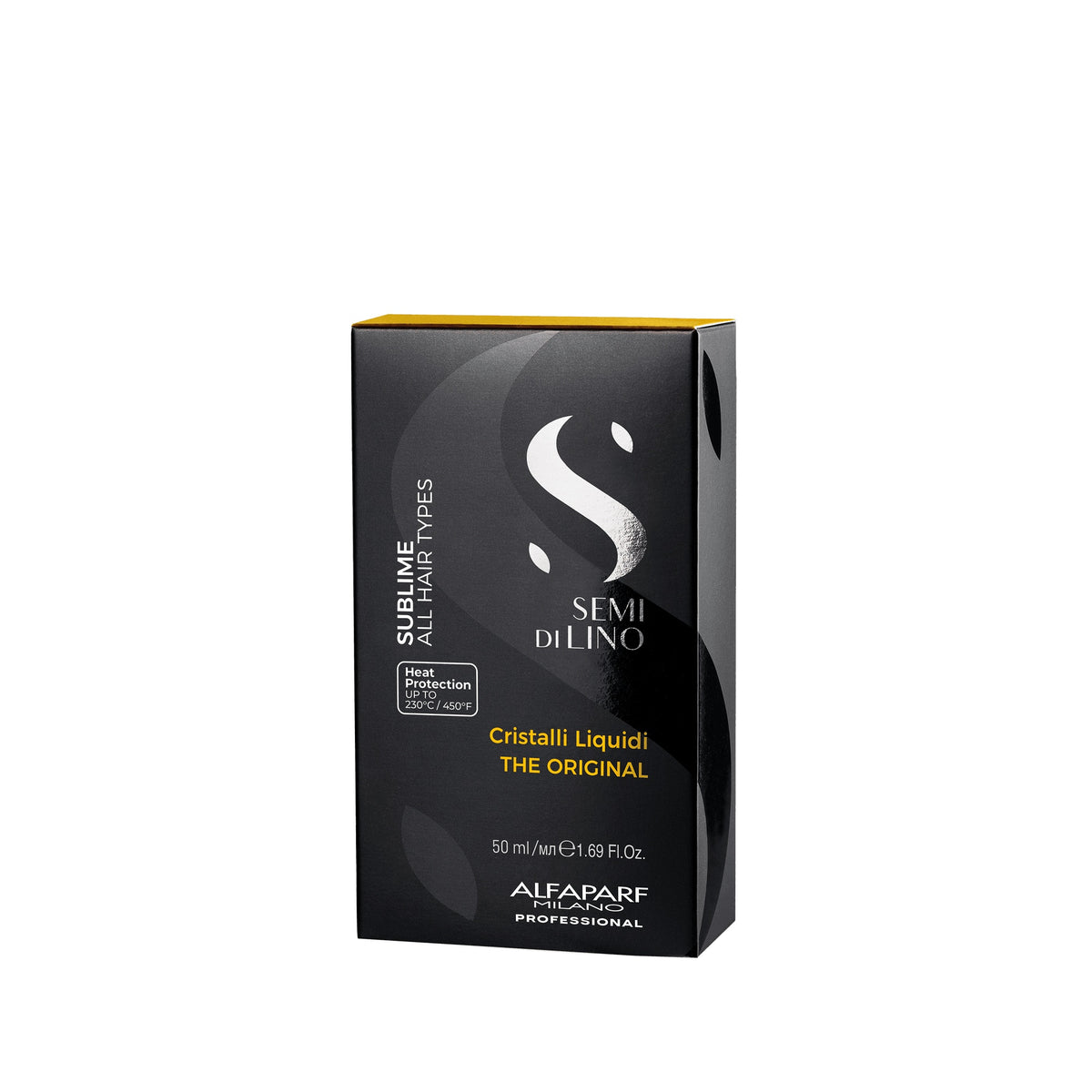 Alfaparf Milano Semi di Lino Sublime Cristalli Liquidi – Siero illuminante istantaneo per tutti i tipi di capelli 50 ml, immagine ufficiale 2