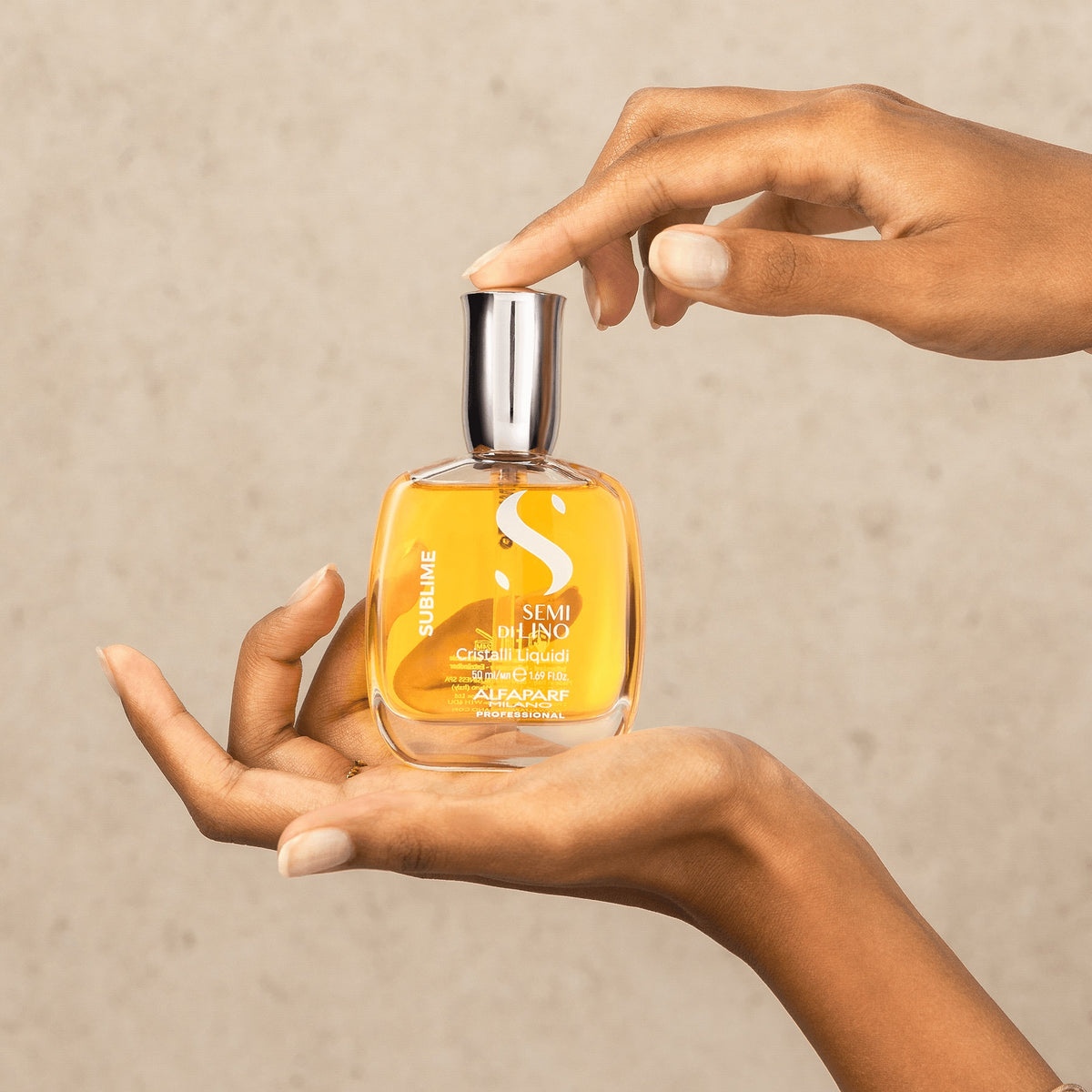 Alfaparf Milano Semi di Lino Sublime Cristalli Liquidi – Siero illuminante istantaneo per tutti i tipi di capelli 50 ml, immagine ufficiale 4