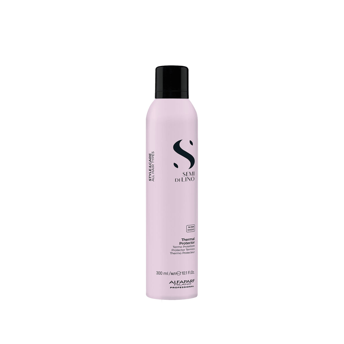 Alfaparf Milano Semi di Lino Style & Care Thermal Protector – Spray Termoprotettore per Phon Piastra e Ferro 300 ml, confezione frontale