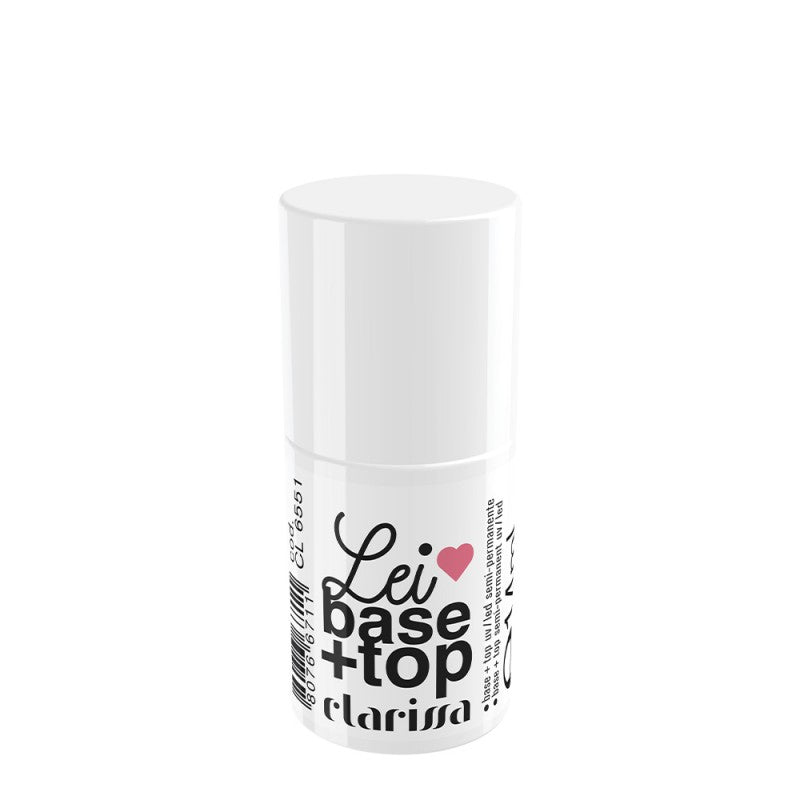 Clarissa Lei Base Top lucida per smalto semipermanente 14ml