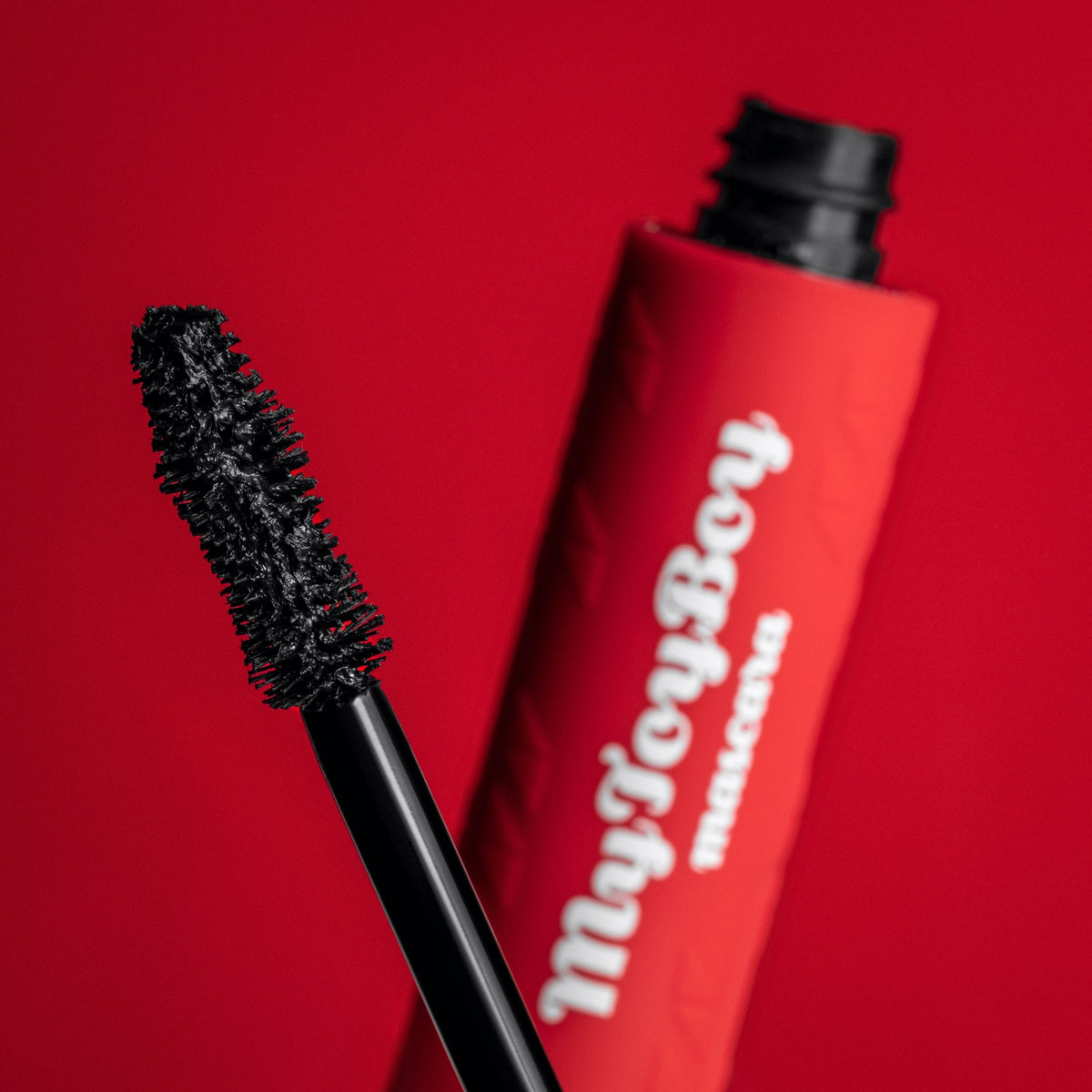 Dettaglio scovolino 4D del mascara rosso MyToyBoy