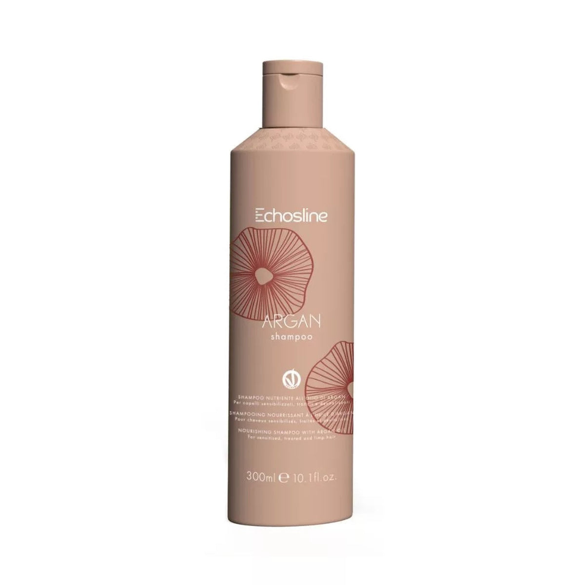 Echosline Argan Shampoo nutriente all’olio di Argan 300 ml – confezione attuale su fondo bianco