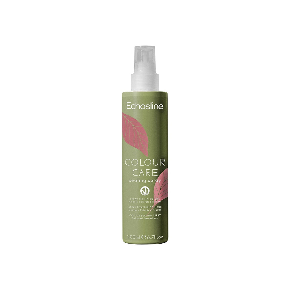 Echosline Colour Care Sealing Spray – Spray Sigillante Protezione Colore 200 ml – confezione del prodotto su fondo bianco