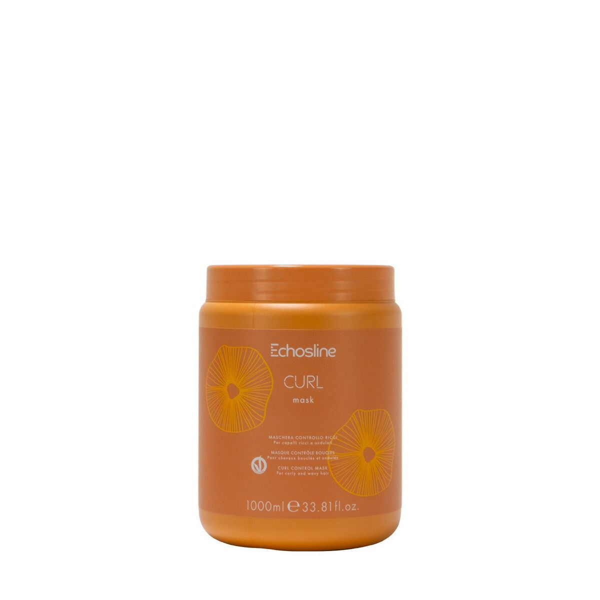 Echosline Curl Mask 1000 ml inclusa nel set idratante e districante per capelli ricci