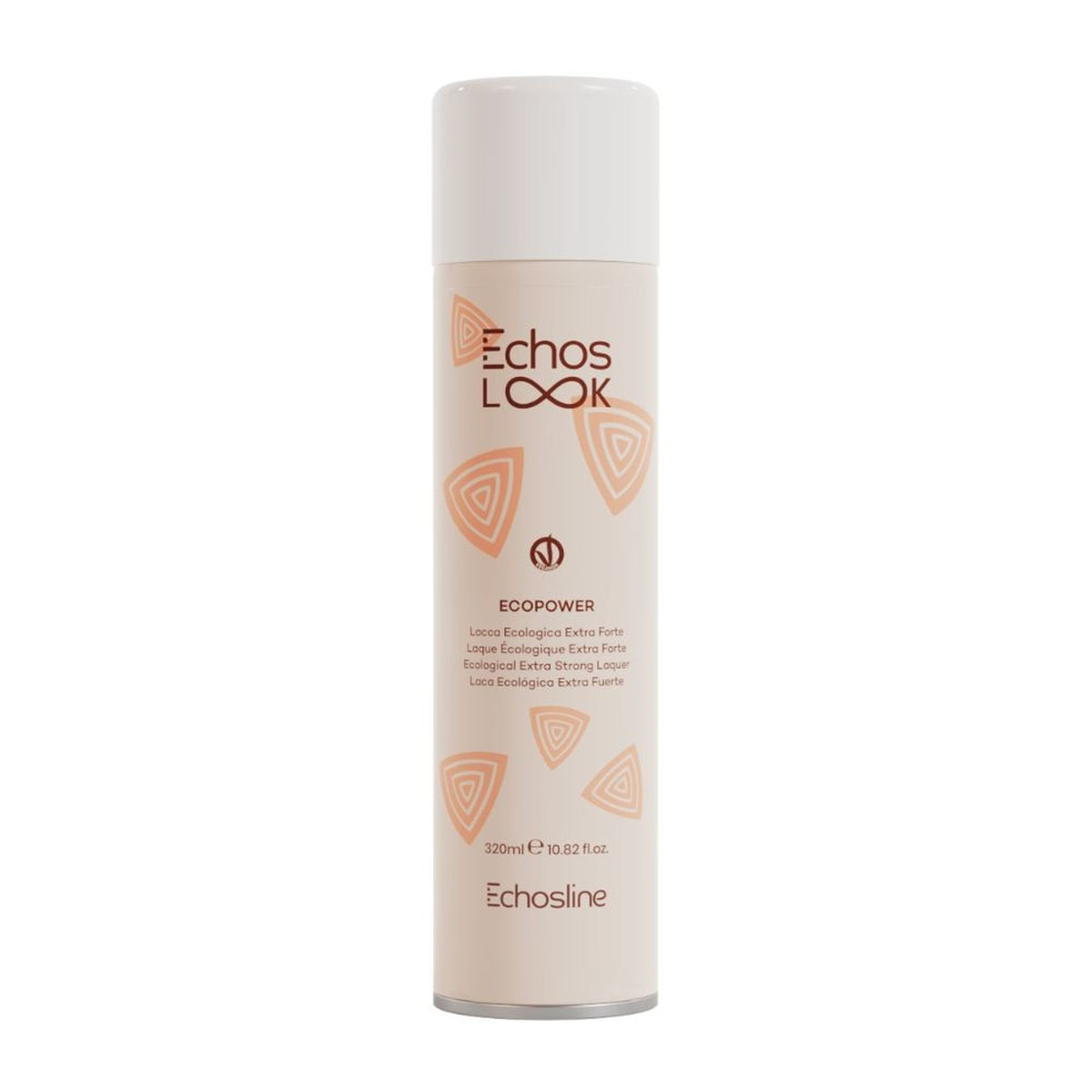 Echosline Echos Look Ecopower – Lacca Ecologica a Tenuta Extra Forte 320 ml – confezione del prodotto su fondo bianco