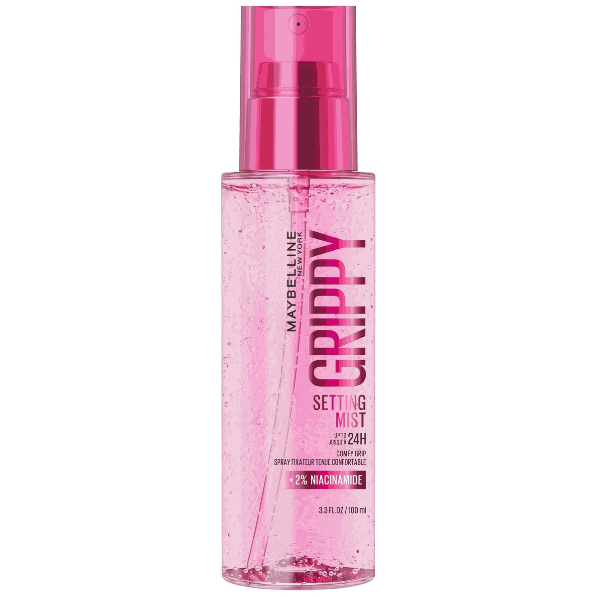 Maybelline Grippy Setting Mist – spray fissante trucco con Niacinamide