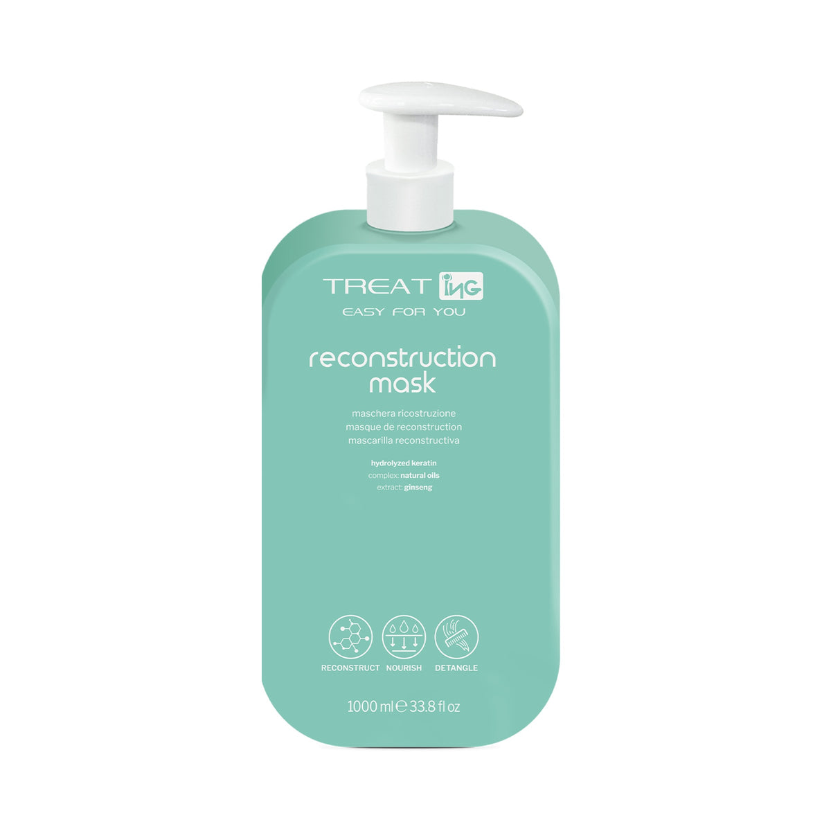 ING Maschera Ricostruzione Capelli Danneggiati con Cheratina 1000 ml - confezione originale
