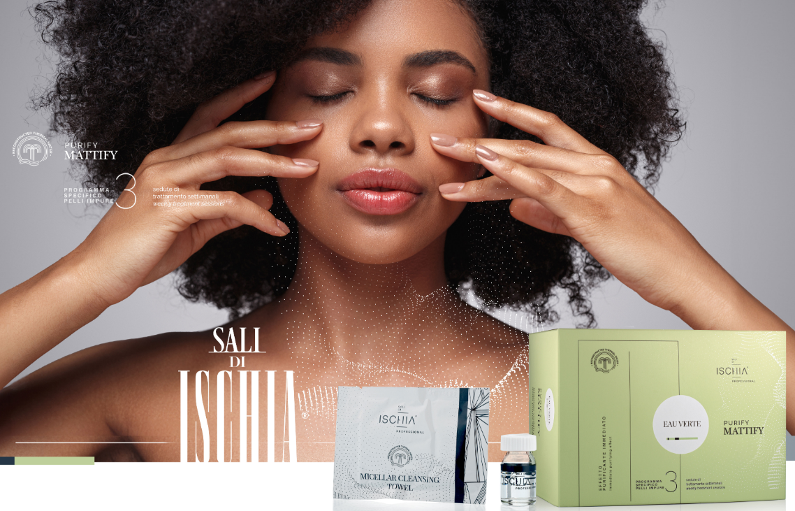 Ischia Trattamento Viso Eau Verte Purify Mattify Pelli Impure