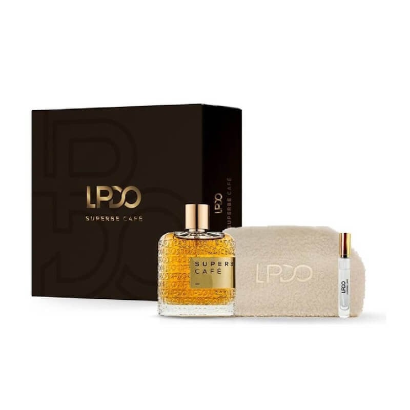 LPDO Cofanetto Superbe Café 2025 100 ml + POCHETTE E PROFUMO DA VIAGGIO