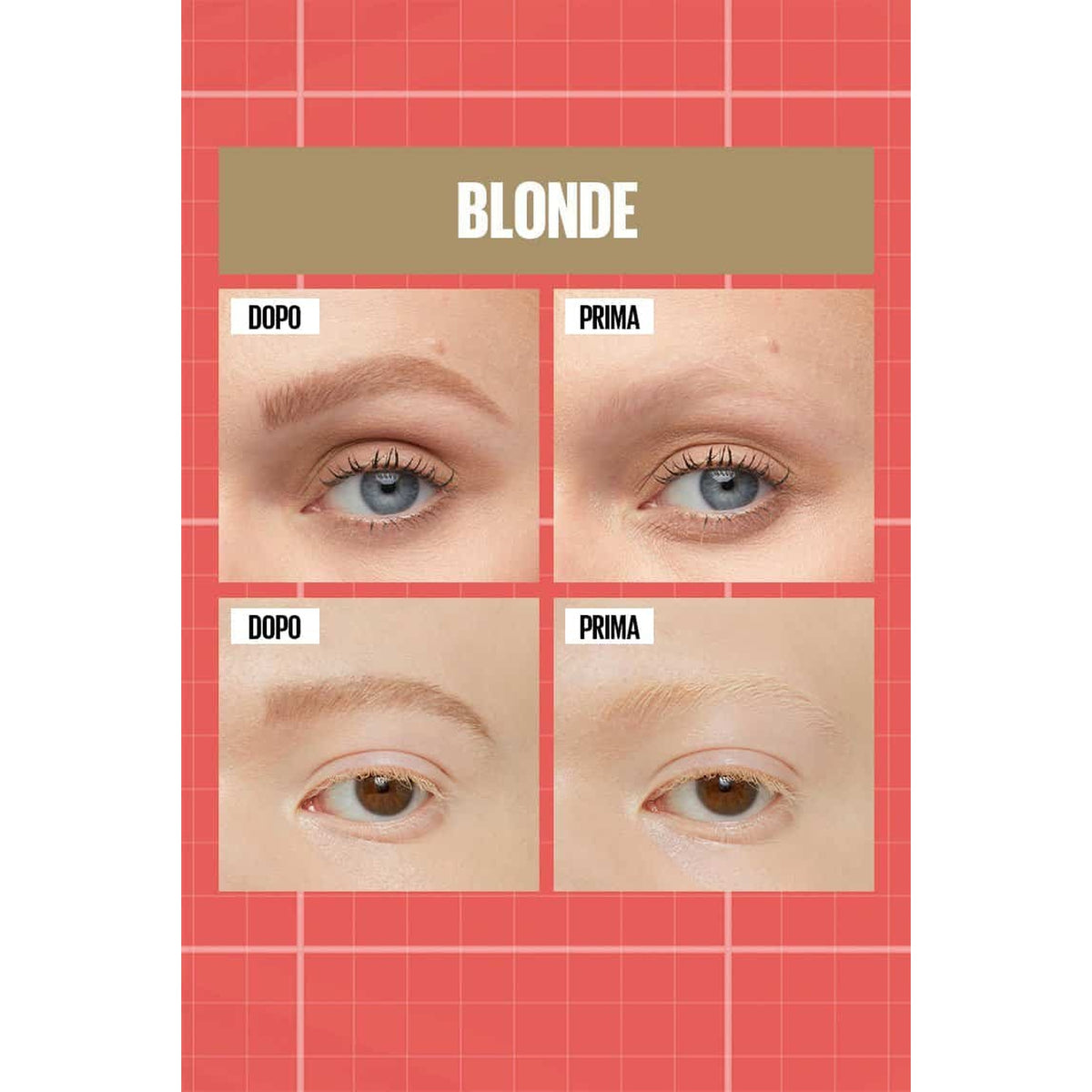 Maybelline Build-A-Brow 2 in 1 – Penna Sopracciglia Effetto Pelo a Pelo e Gel Fissante Trasparente