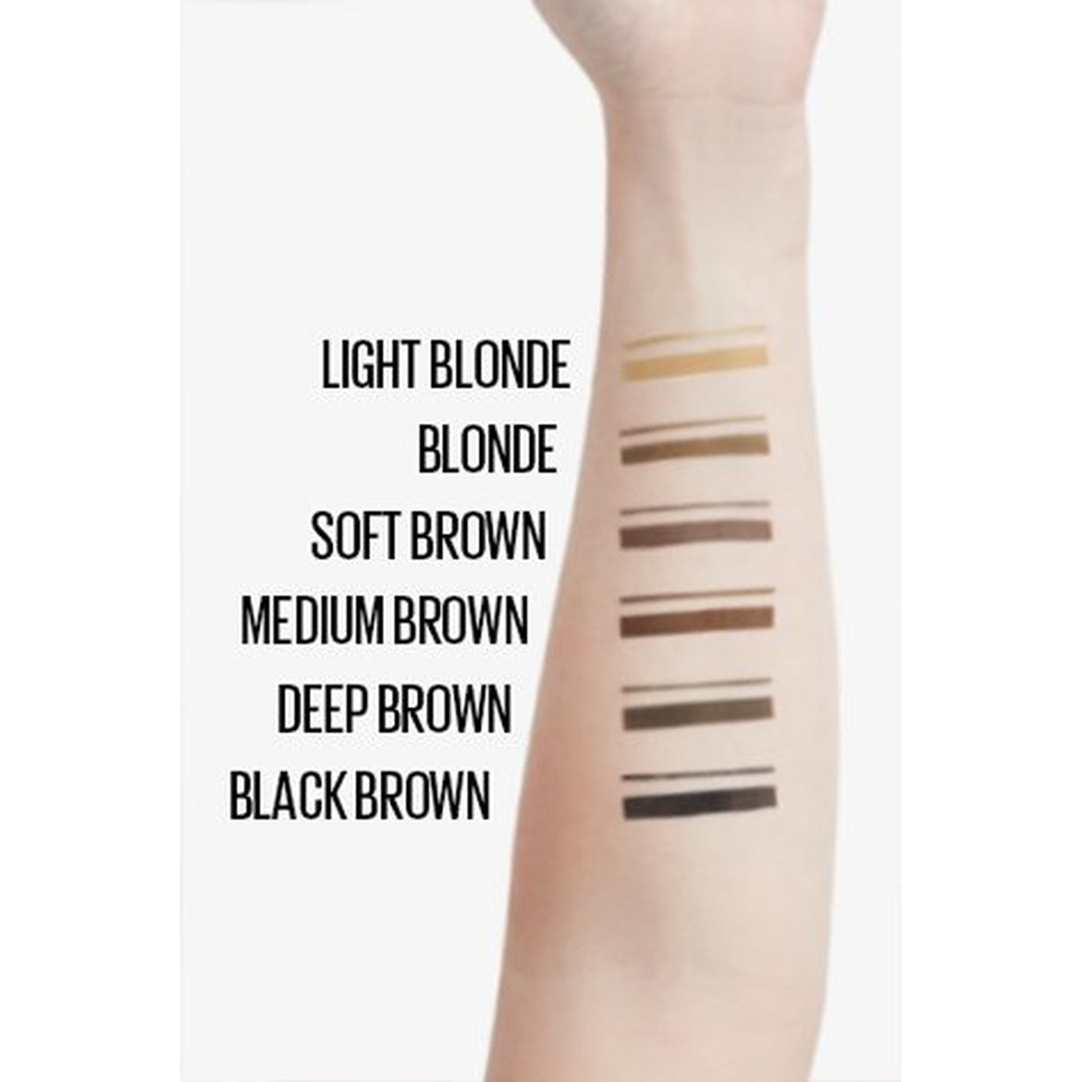 Maybelline Express Brow Duo 2 in 1 – Matita e Ombretto Sopracciglia con Punta di Precisione e Spugnetta