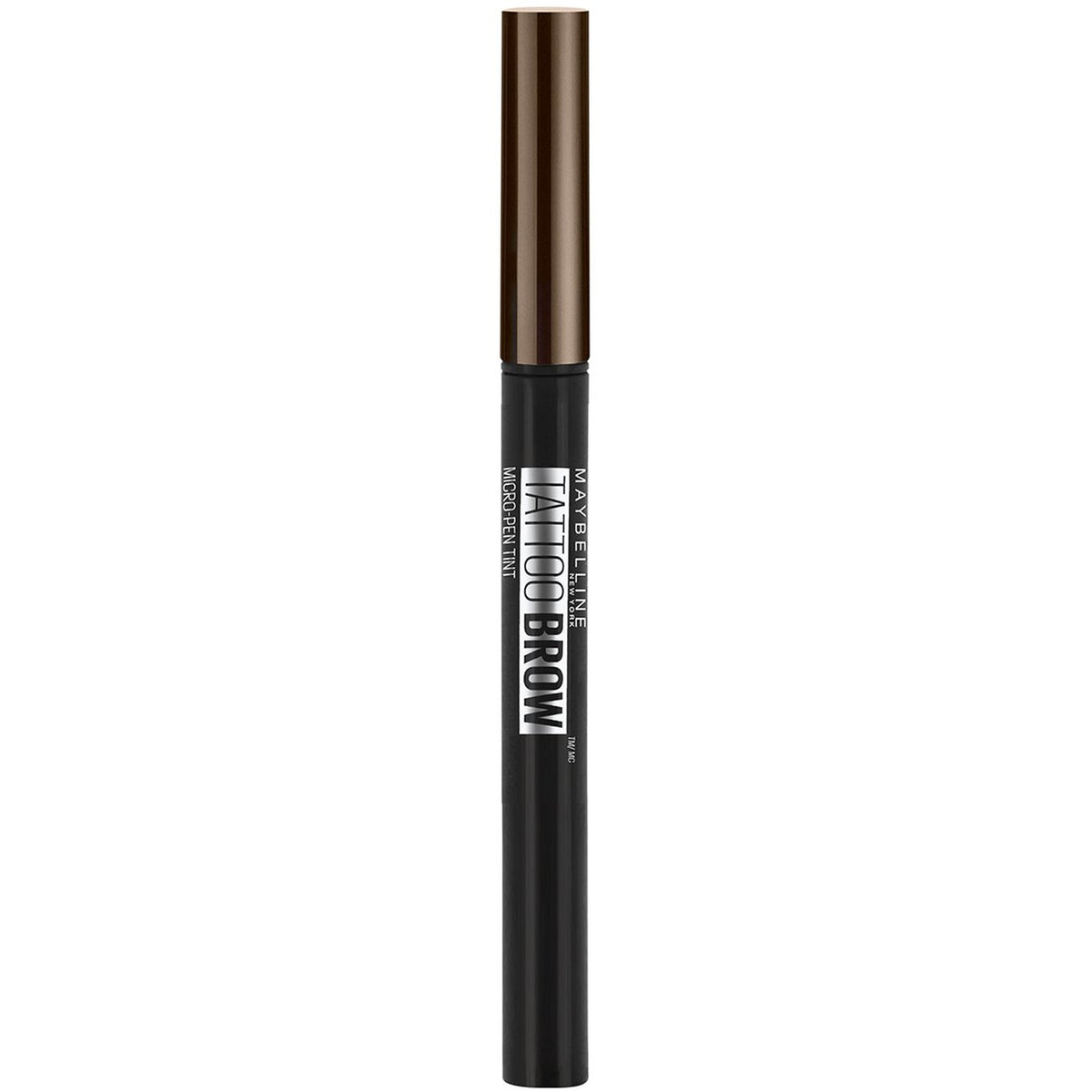 Maybelline Tattoo Brow Micro Pen Tint – Penna Sopracciglia con Punta a Tridente per un Effetto Naturale