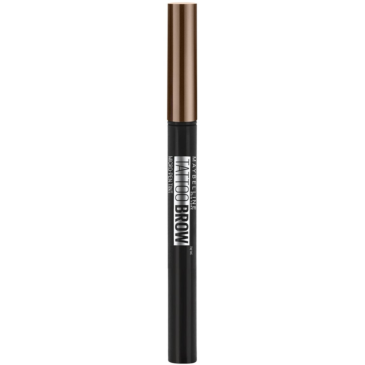 Maybelline Tattoo Brow Micro Pen Tint – Penna Sopracciglia con Punta a Tridente per un Effetto Naturale