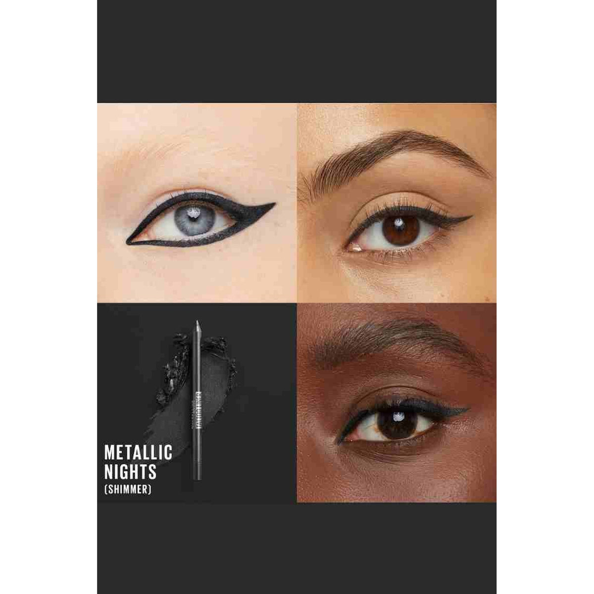 Maybelline Tattoo Liner Gel Pencil – Matita Occhi Temperabile in Gel Waterproof Fino a 36H