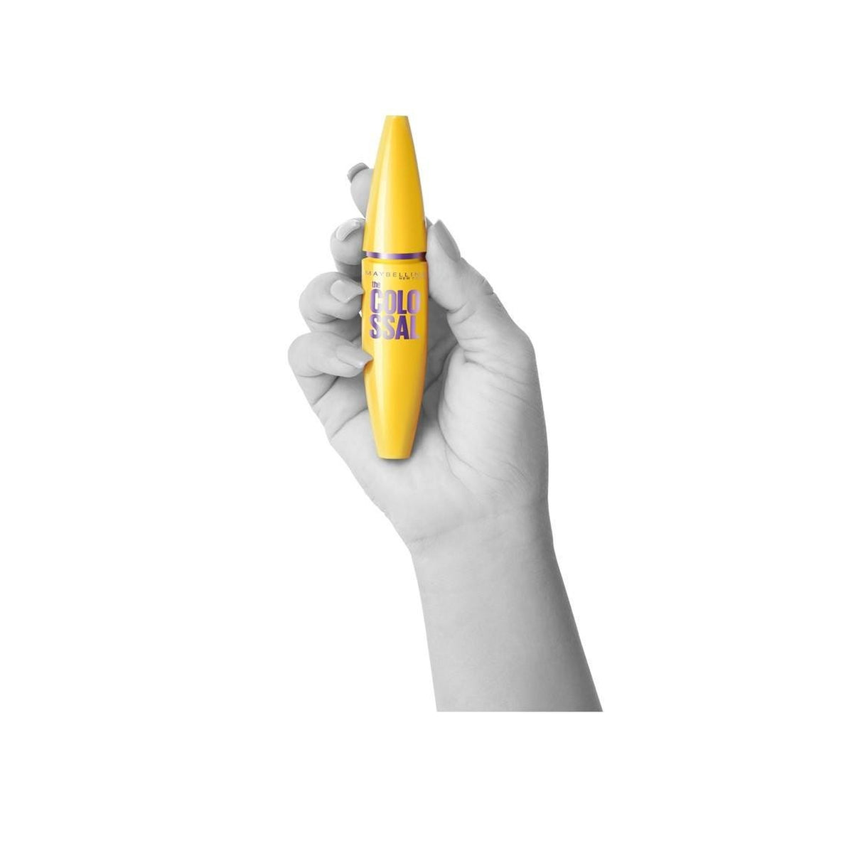 Maybelline The Colossal Mega Volume – Mascara Volumizzante Nero con Collagene e Maxi Scovolino