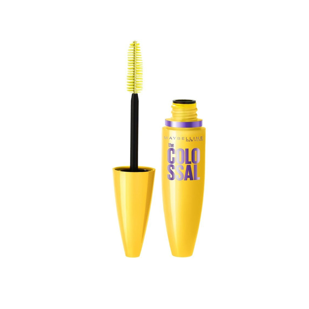 Maybelline The Colossal Mega Volume – Mascara Volumizzante Nero con Collagene e Maxi Scovolino