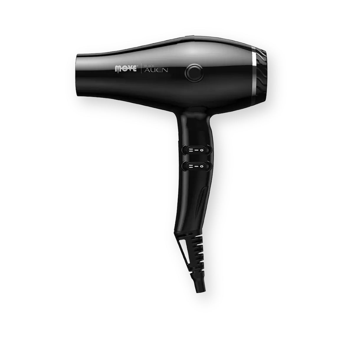 Move Black Alien, phon professionale compatto 2200 w per asciugatura rapida, immagine ufficiale del prodotto