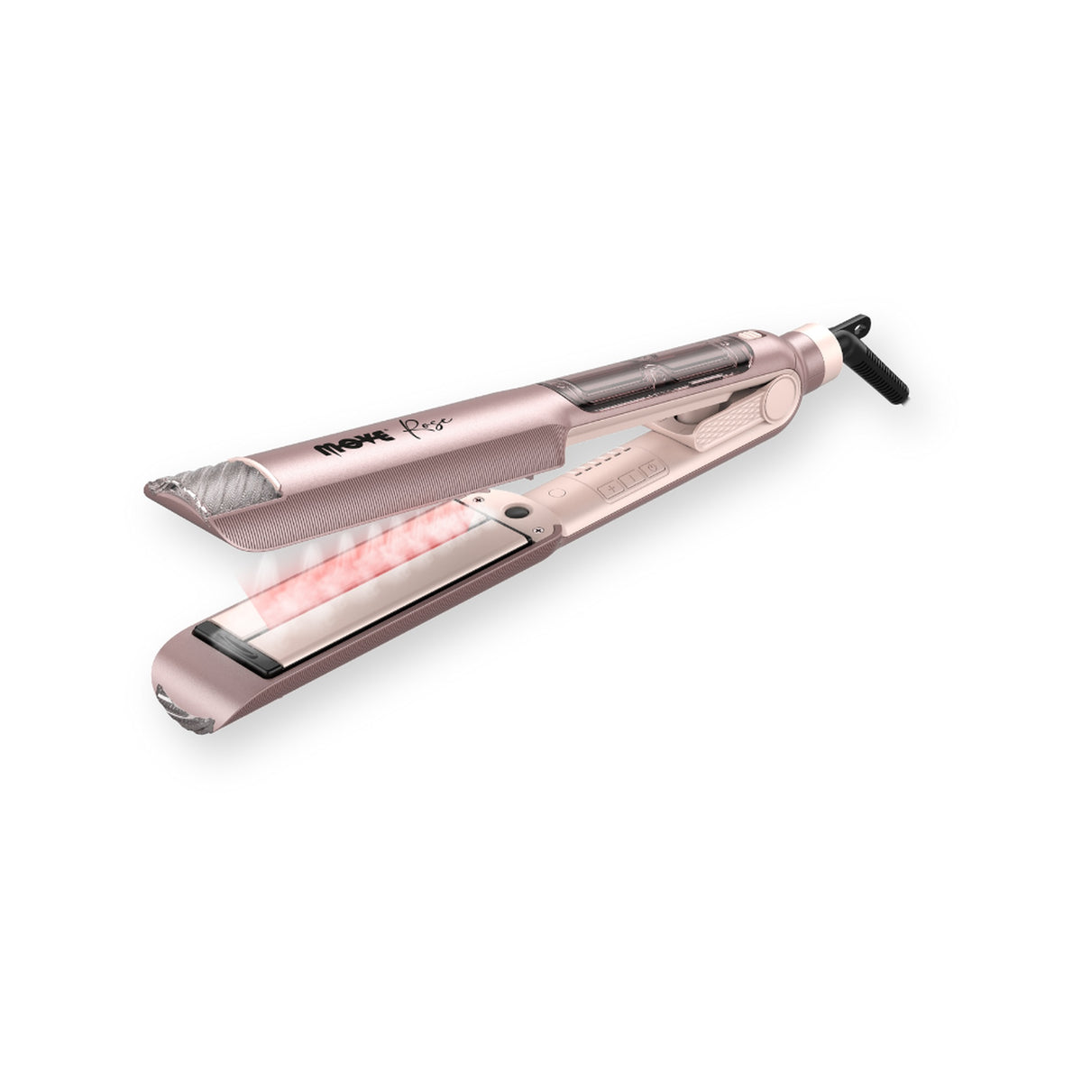 Move Rose, piastra capelli a vapore e infrarossi con ceramica tormalina, immagine ufficiale del prodotto
