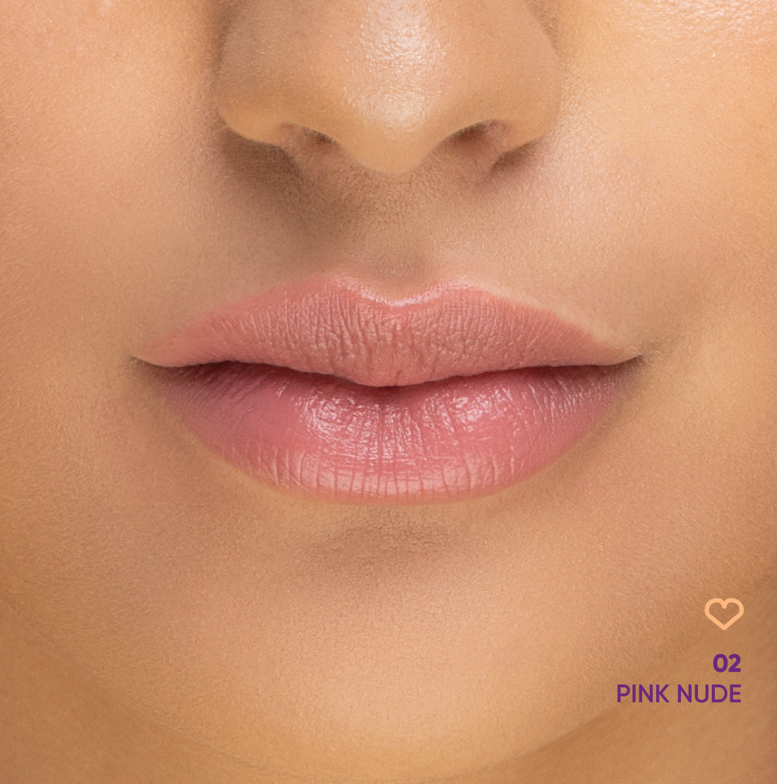NEJHA Lip-Ossession rossetto cremoso 02 Pink Nude foto ufficiale