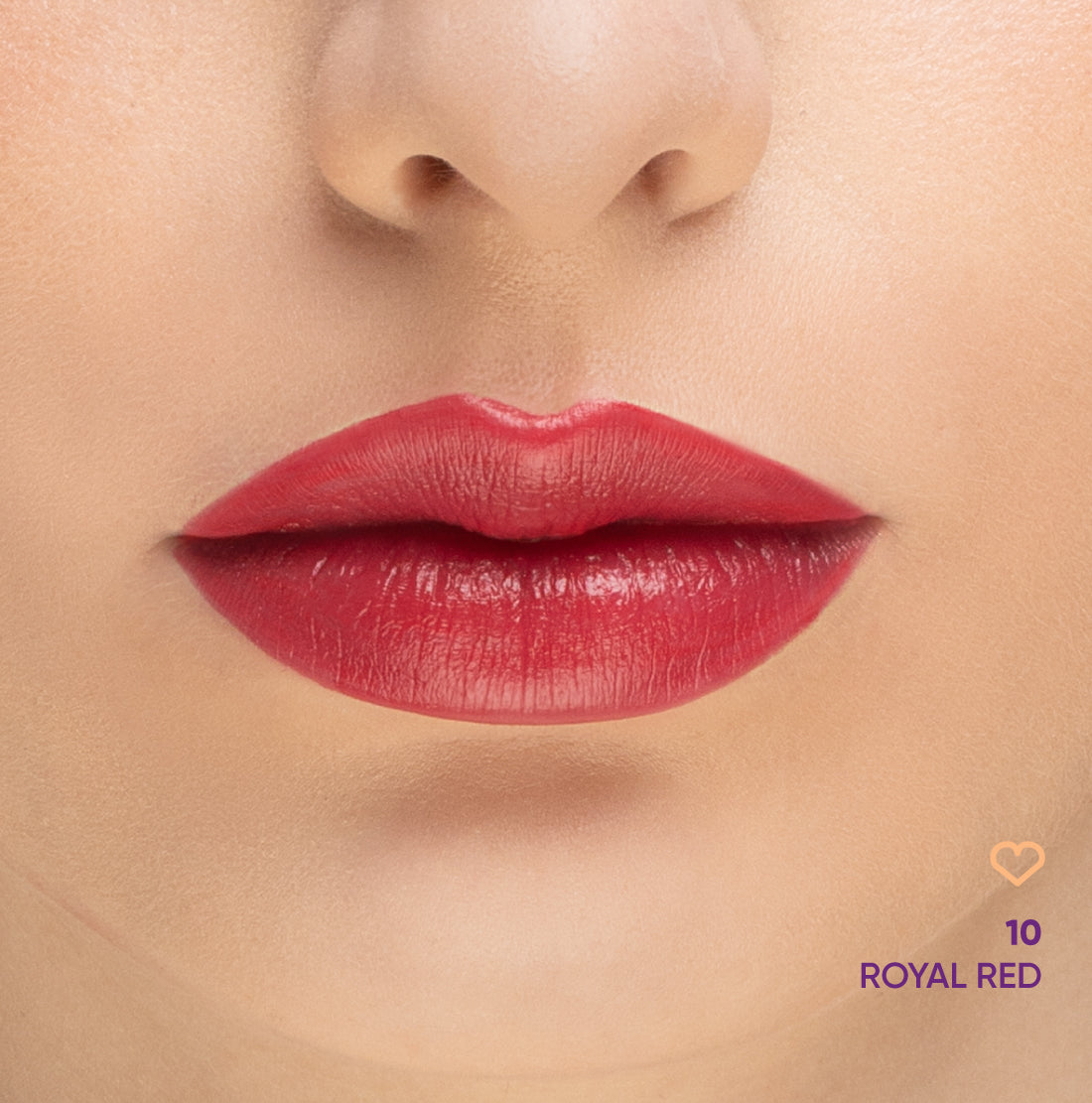 NEJHA Lip-Ossession rossetto cremoso 10 Royal Red foto ufficiale