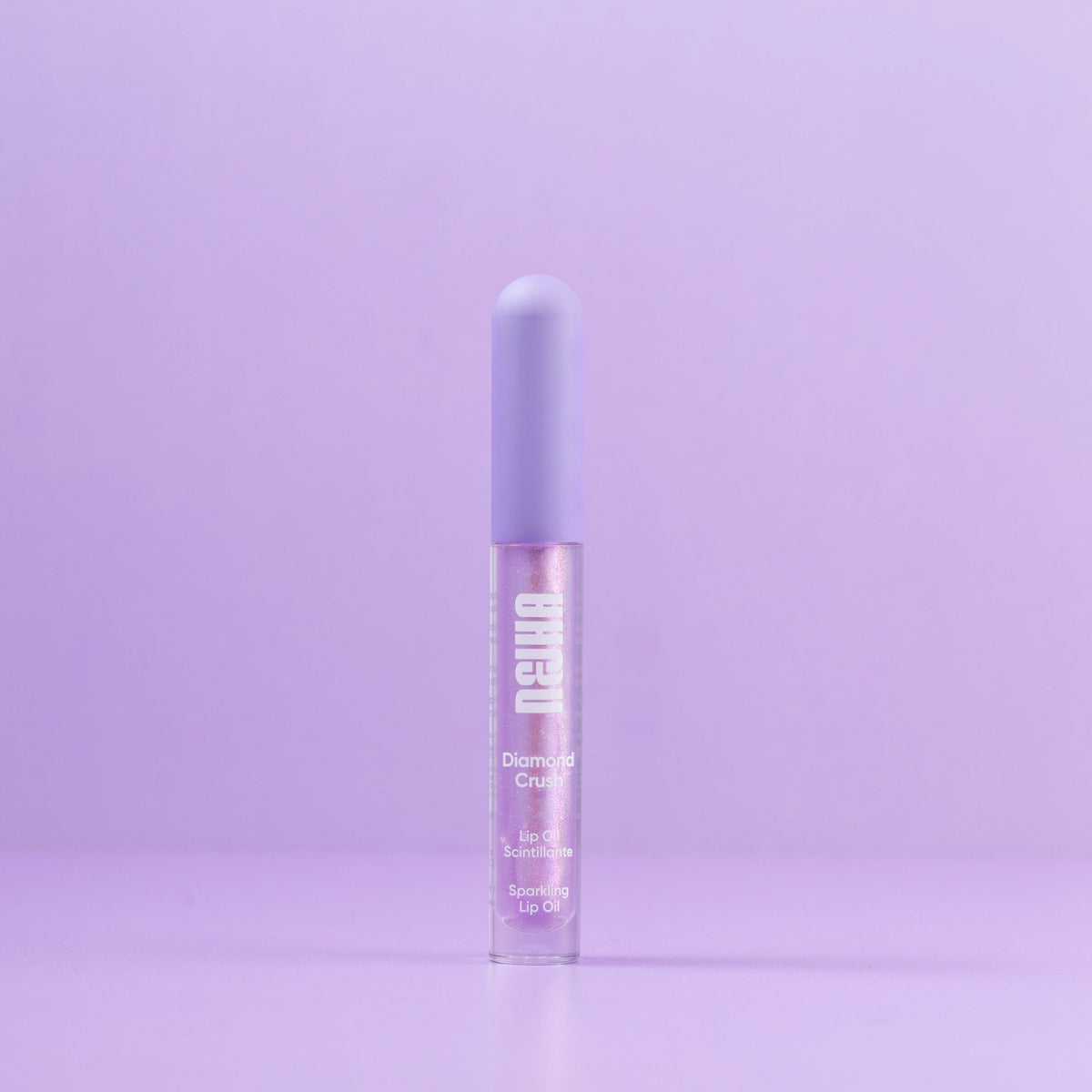 NEJHA Diamond Crush lip oil scintillante Cosmic Lilac – foto 5
