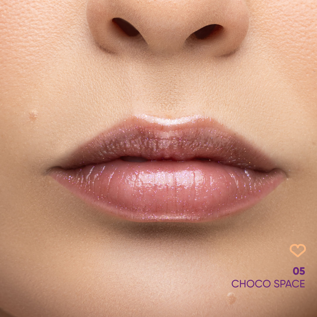NEJHA Diamond Crush lip oil scintillante Choco Space – foto 3