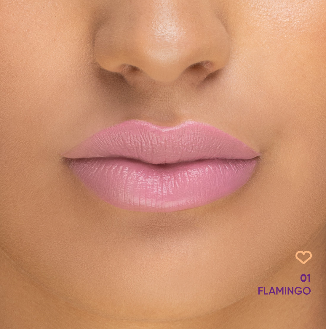 NEJHA Lip-phoria rossetto liquido matt 01 Flamingo foto ufficiale